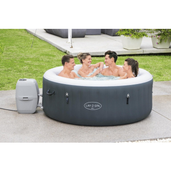 Bali Lay-Z-Spa AirJet Domowe Jacuzzi BESTWAY 4-osobowe + LED + Akcesoria